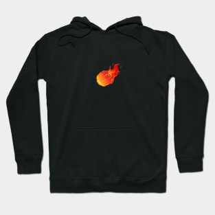 Fire Basket Ball Small Version Hoodie